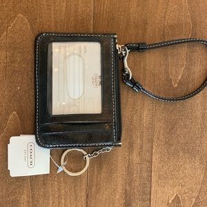 Mini Coach wristlet